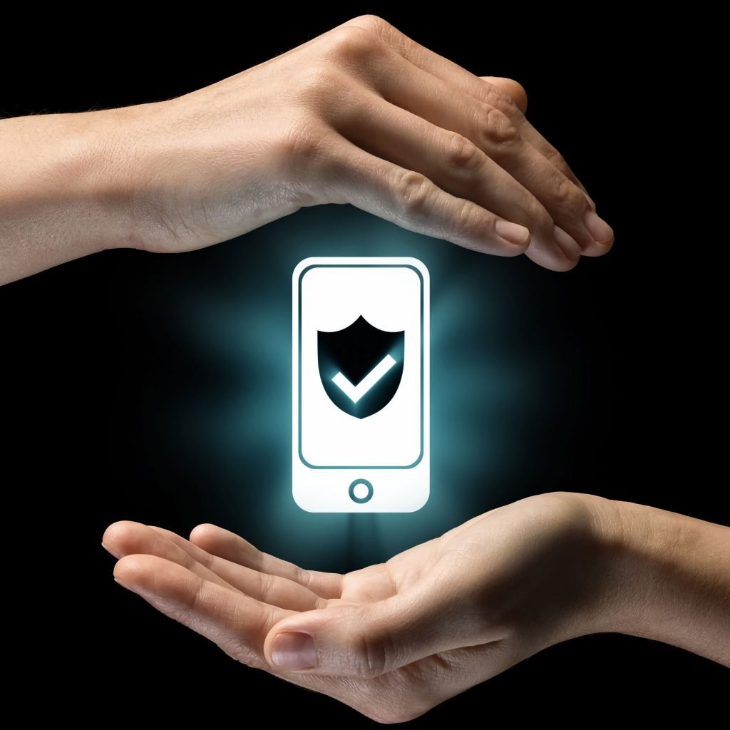 cell phone protect | cellphone protected with hands
